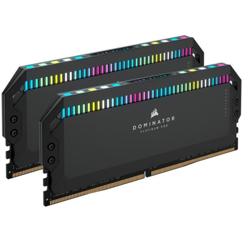 CORSAIR Dominator Platinum RGB DDR5 RAM 64GB (2x32GB) 5200MHz CL40 Intel XMP iCUE Compatible Computer Memory