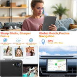 Android Tablet 10 Inch, Android 15 for Work, Study, Black | 18GB RAM 128GB
