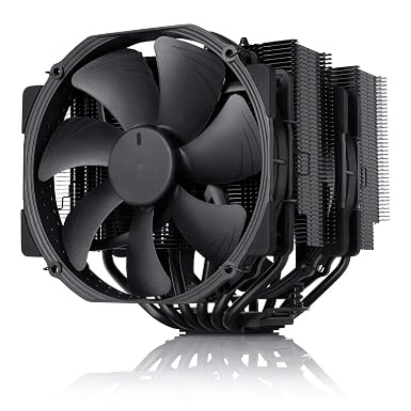 NH-D15 chromax, Black, Dual-Tower CPU Cooler (140mm, Black)