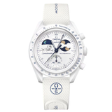 Swatch x Omega Bioceramic Mission To Earthphase Moonshine Gold "Cold Moon"