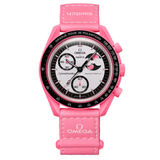 Swatch x Omega Bioceramic Moonswatch Mission to the Pink Moon