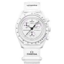 Swatch x Omega Bioceramic Moonswatch Mission To Moonphase Snoopy