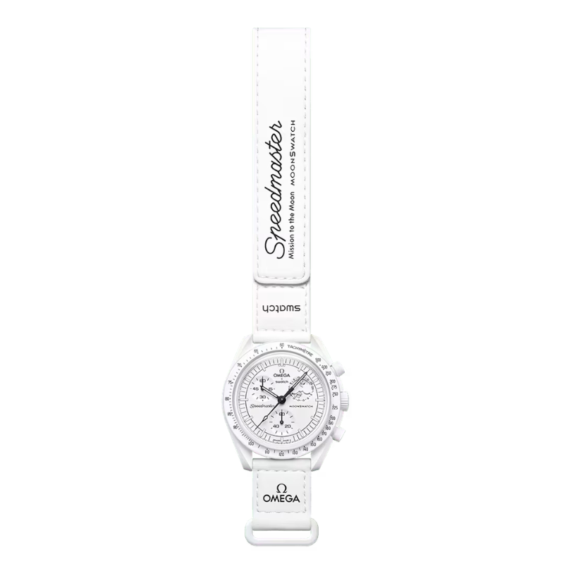 Swatch x Omega Bioceramic Moonswatch Mission To Moonphase Snoopy