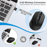 USB C Wireless Mouse, Type C Silent Mouse