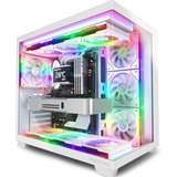 PC Case, Pre-Installed 7 Infinity Mirror PWM ARGB Fans