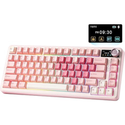 Wireless Mechanical Keyboard | 75% Layout with Screen and Knob