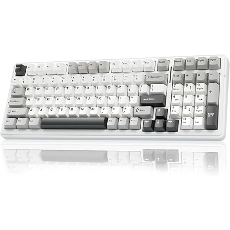 Wireless Mechanical Keyboard,Tri-Mode BT5.0/2.4GHz/USB-C