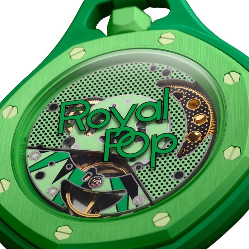 Swatch x Audemars Piguet Bioceramic Royal Pop Green Eight