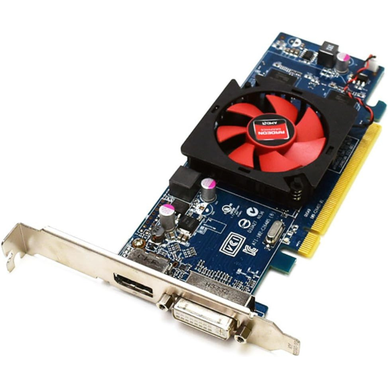 Dell Graphics Card AMD HD-7000 GPU Series C264 Radeon HD7470 1GB 1DP 1DVI-I Full Height Bracket 01308-01 ATI 102-C6405 Pegatron 113-C2641100-108OUGA9 PCIe G742V