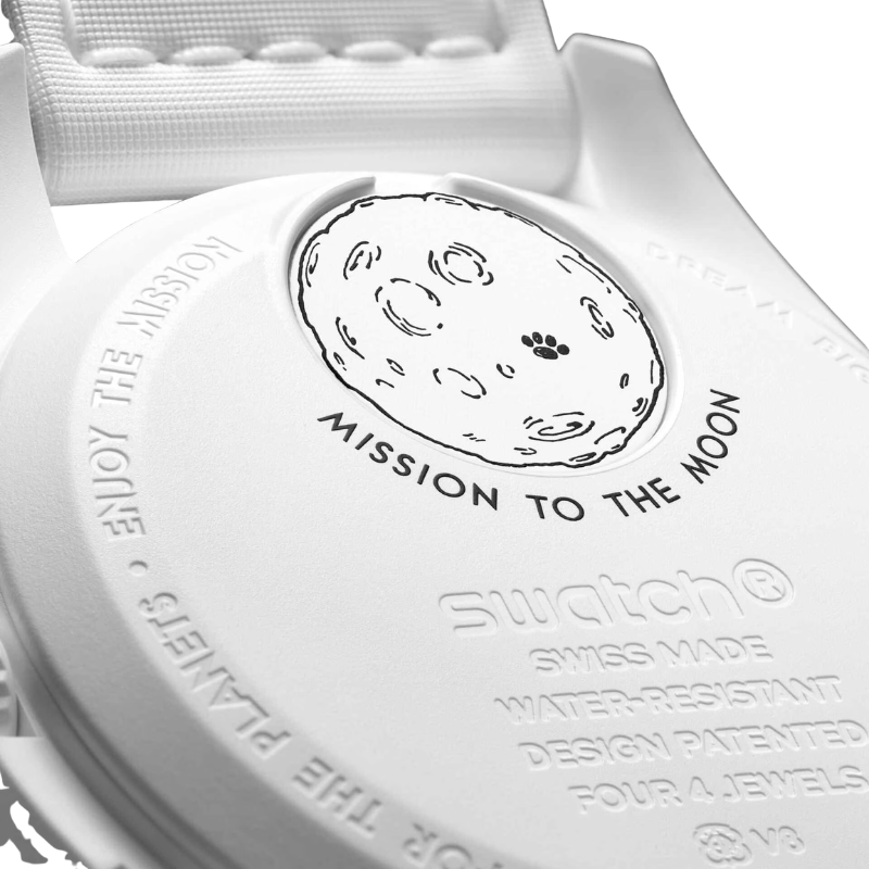 Swatch x Omega Bioceramic Moonswatch Mission To Moonphase Snoopy