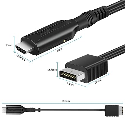 HDMI Cable for PlayStation 2 & 1 Console