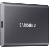 Samsung T7 Portable SSD 1TB Titan Gray, USB 3.2 Gen 2, Up to 1,050MB/s