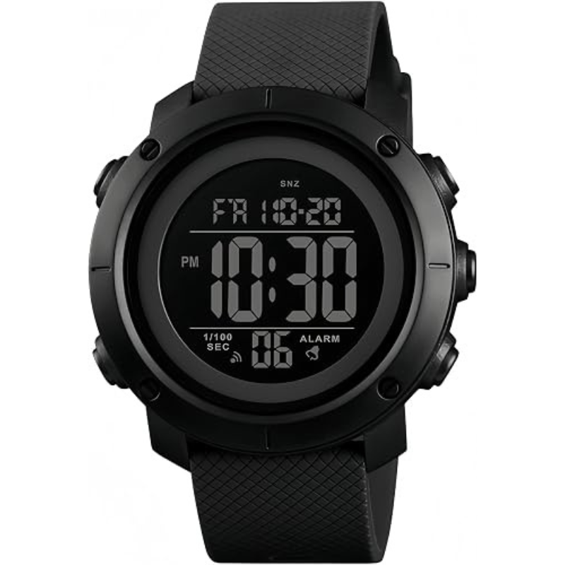 Digital Watch Sports Waterproof Military Back