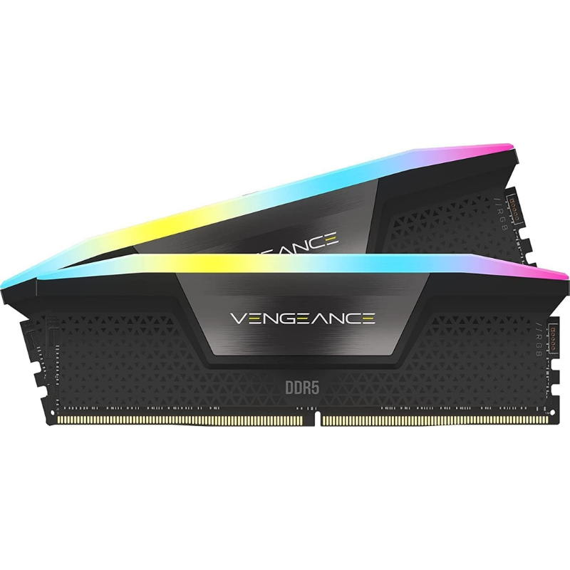 CORSAIR Vengeance RGB DDR5 RAM 32GB (2x16GB) Up to 6000MHz