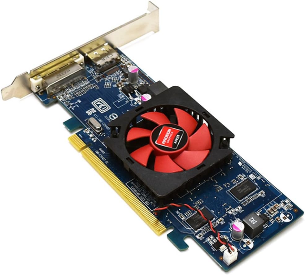 Dell Graphics Card AMD HD-7000 GPU Series C264 Radeon HD7470 1GB 1DP 1DVI-I Full Height Bracket 01308-01 ATI 102-C6405 Pegatron 113-C2641100-108OUGA9 PCIe G742V