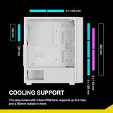 PC Case with Side Tempered Glass