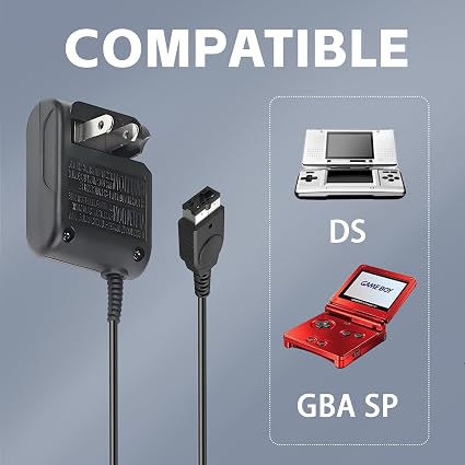 AC Wall Adapter & USB Charging Cable
