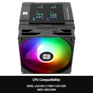 Peerless Assassin 120 Digital ARGB Black CPU Air Cooler