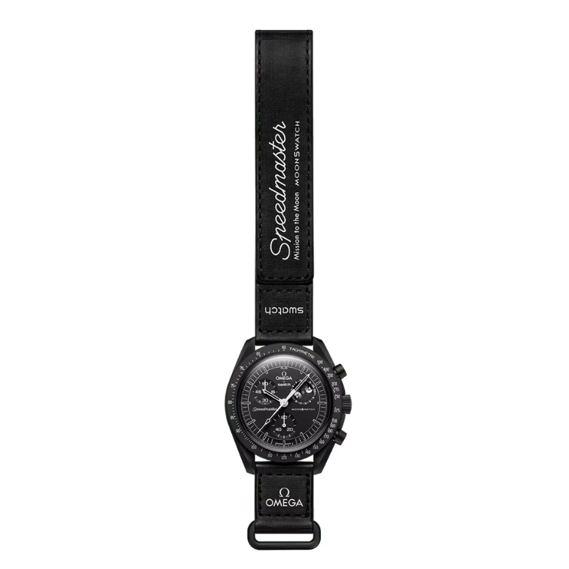 Swatch x Omega Bioceramic Moonswatch Mission To Moonphase Snoopy New Moon