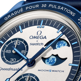 Swatch x Omega Bioceramic Moonswatch Mission to the Super Blue Moonphase