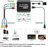 RCA to HDMI Converter, AV to HDMI Converter