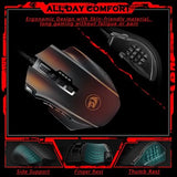 Gaming Mouse, MMO Mouse Gaming UP 12400 DPI