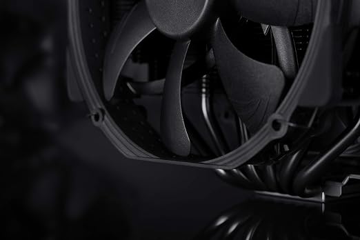 NH-D15 chromax, Black, Dual-Tower CPU Cooler (140mm, Black)