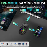 Wireless Gaming Mouse, Tri-Mode 2.4GHz/USB-C/BT5.3