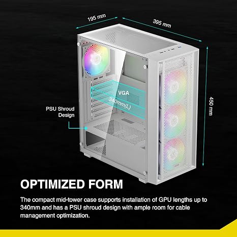 PC Case with Side Tempered Glass