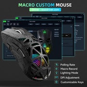 Wireless Gaming Mouse, Tri-Mode 2.4GHz/USB-C/BT5.3