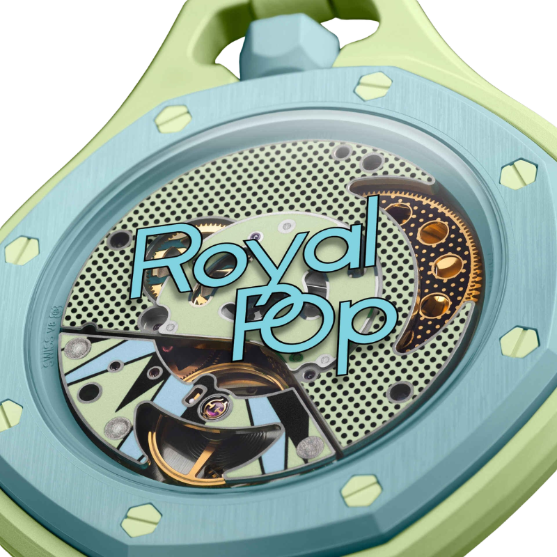 Swatch x Audemars Piguet Bioceramic Royal Pop Blaue Acht