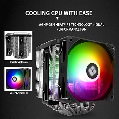 Peerless Assassin 120 Digital ARGB Black CPU Air Cooler
