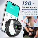 Smart Watch for Men, 1.39" HD Touchscreen Smartwatch with 120 Sports Modes