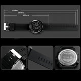 Digital Watch Sports Waterproof Military Back