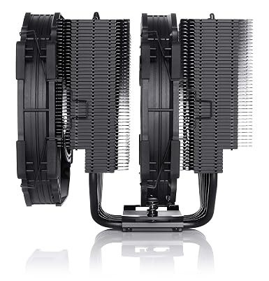 NH-D15 chromax, Black, Dual-Tower CPU Cooler (140mm, Black)